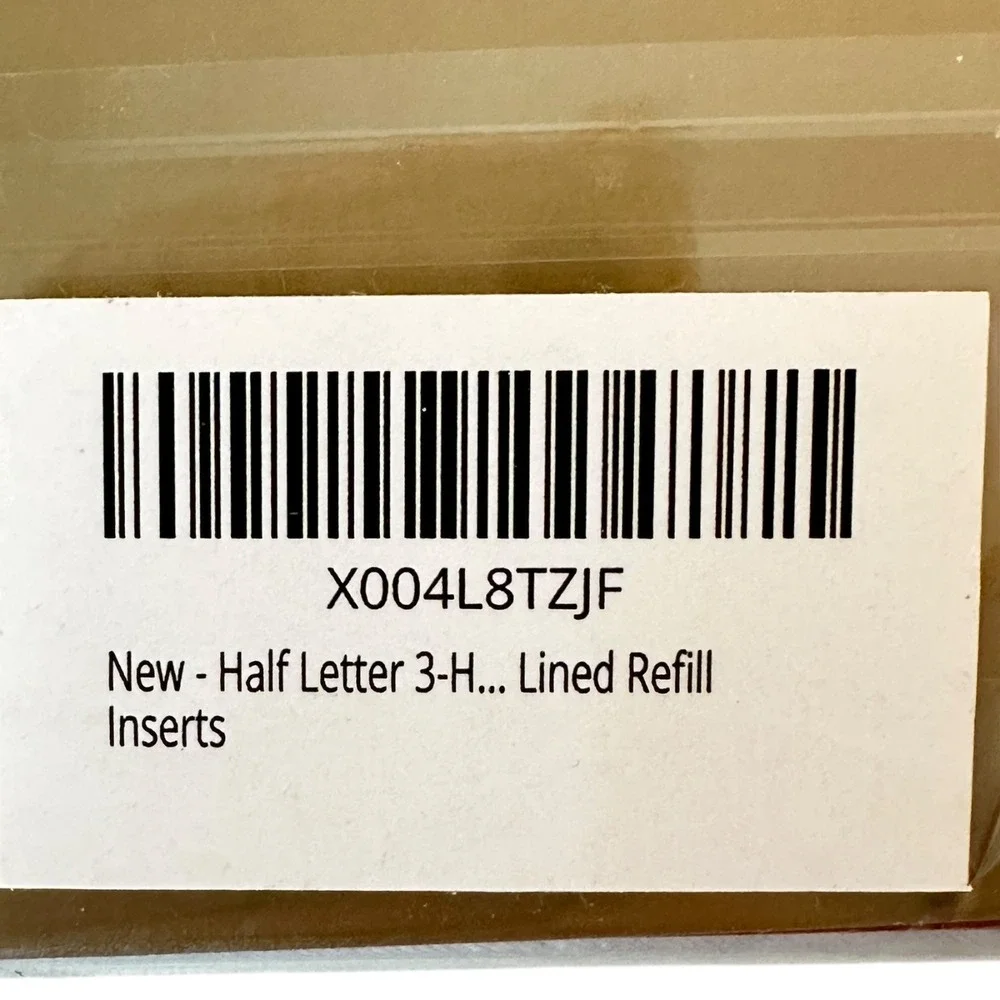 N/A half letter
